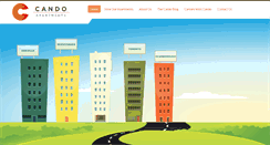 Desktop Screenshot of candoapartments.com